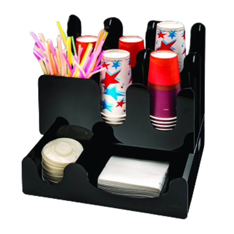 ZICCO ZCP 855 Akrilik Pipet Bardak ve Kapak Standı, 35x32,5xH:32,5 cm